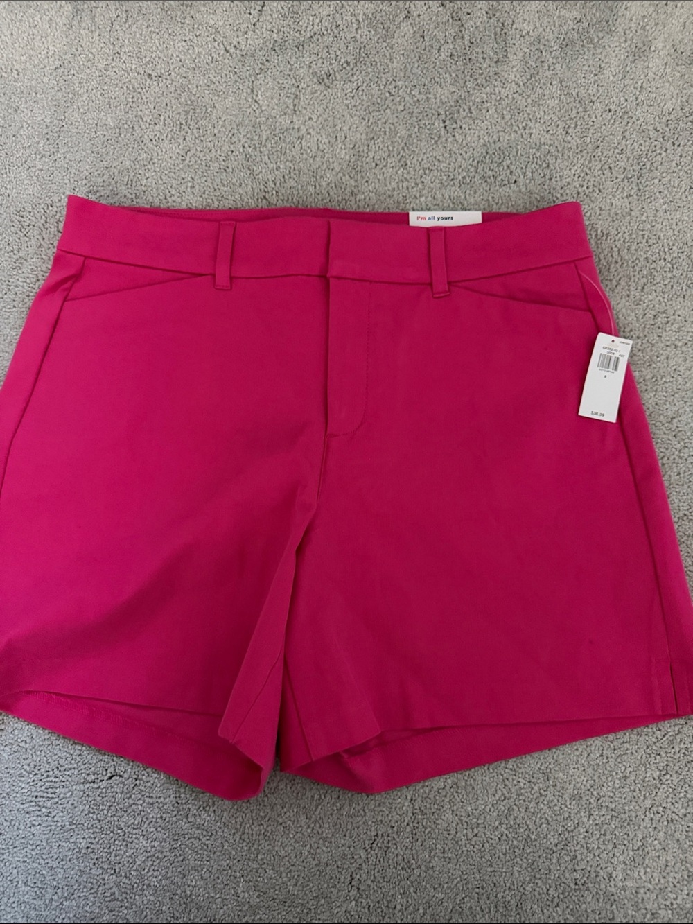 Old Navy Bright Pink Women's Tailored Shorts